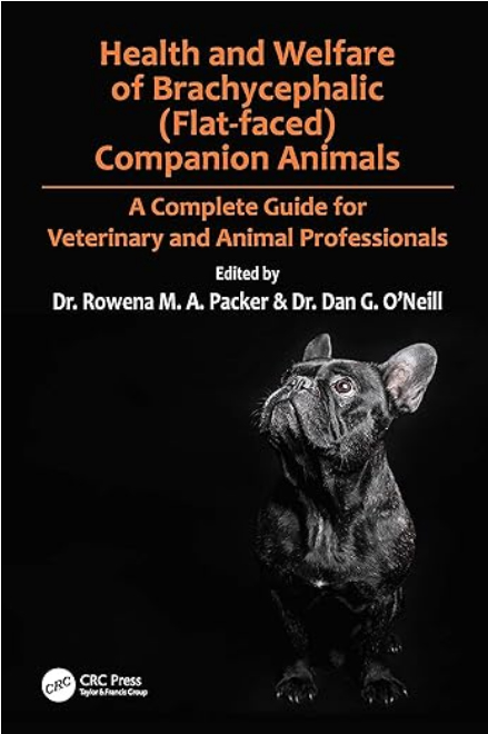 The cover of the book The health and welfare of brachycephalic (flat-faced) companion animals